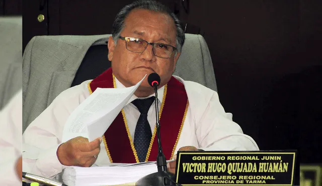 Junín: Consejero Víctor Quijada se defiende de audio que lo implica en presunto cobro de coima [VIDEO]