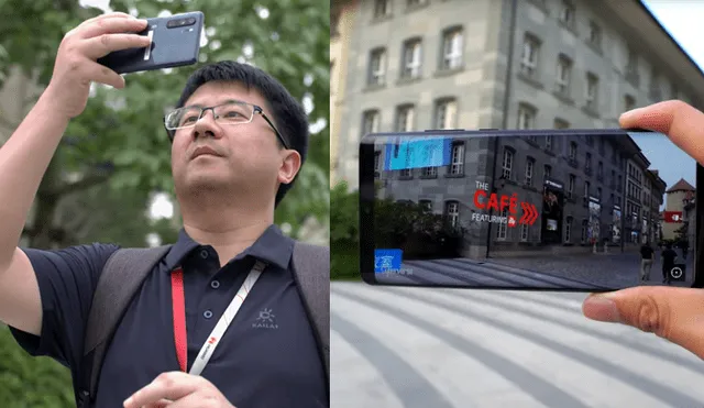 Huawei reveló su nueva aplicación de realidad mixta: Cyberverse.