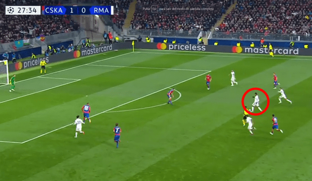 Real Madrid vs CSKA Moscú: Casemiro y su definición a colocar que casi decreta el 1-1 [VIDEO]
