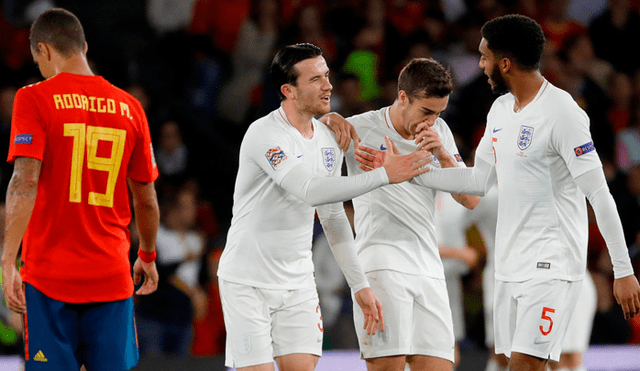 Inglaterra derrotó de visita a España por 3-2 en la Liga de Naciones UEFA [RESUMEN]