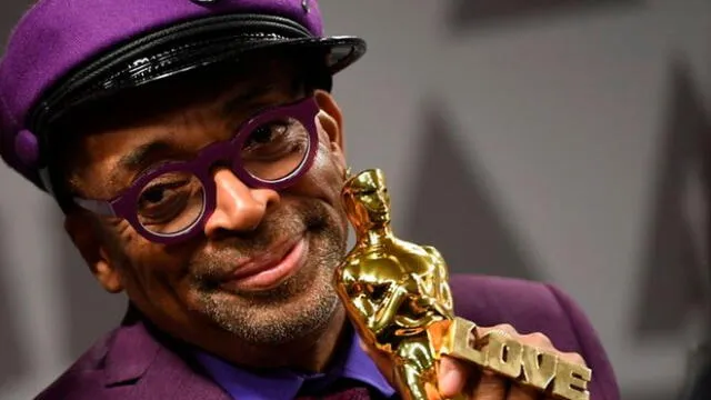 Spike Lee llegó a la red carpet de los Premios Oscar con particular traje inspirado en la memoria profesional de Kobe Bryant.