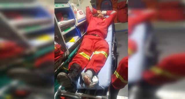 Indignación en Cusco porque EsSalud habría negado atención a bombero accidentado
