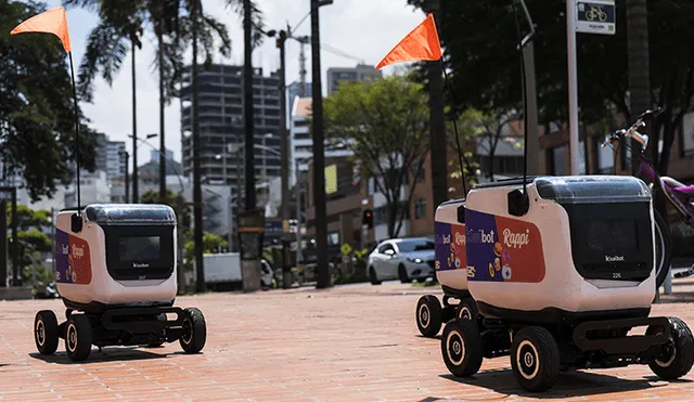 Los robots han aparecido como una solución para realizar delivery de manera segura.