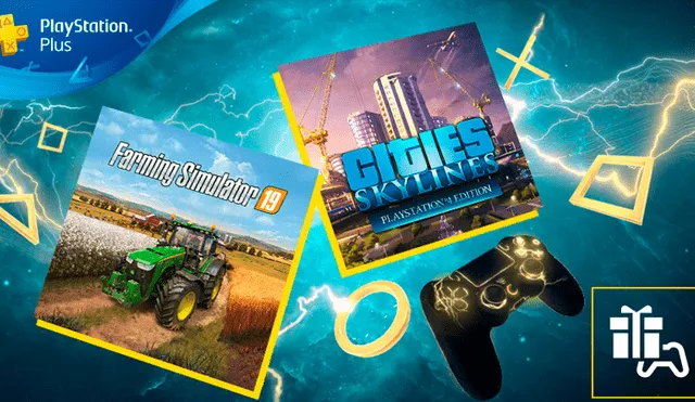 Cities Skylines y Farming Simulator 19 se podrán descargar y jugar con una suscripción a PS Plus activa.