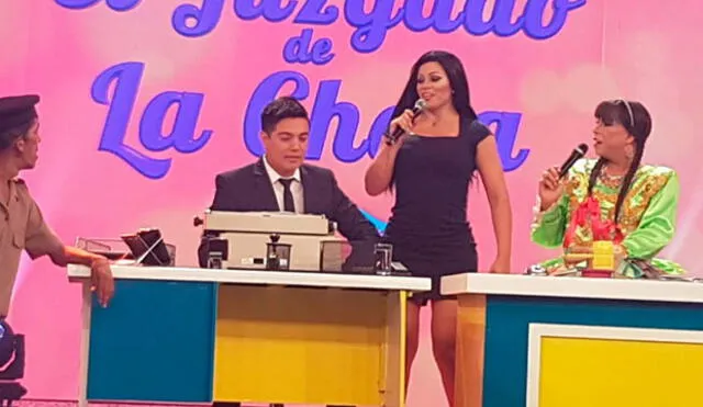 Leonard León y ‘Karla Tarazona’ frente a frente en 'El Reventonazo de la chola' 