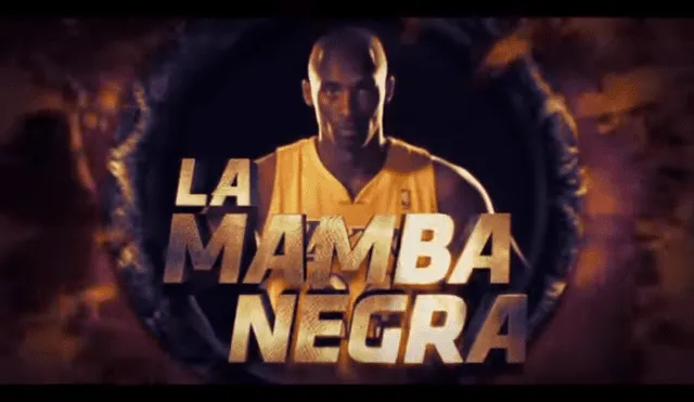 Kobe Bryant es reconocido como la 'mamba negra' de la NBA. (Foto: Youtube)