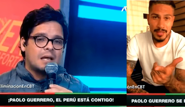 Gian Piero Díaz: su contundente defensa a Paolo Guerrero en Combate [VIDEO]