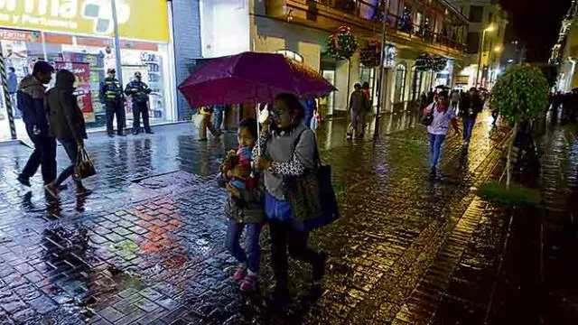 Senamhi advierte lluvias de fuerte intensidad en la parte alta de Arequipa