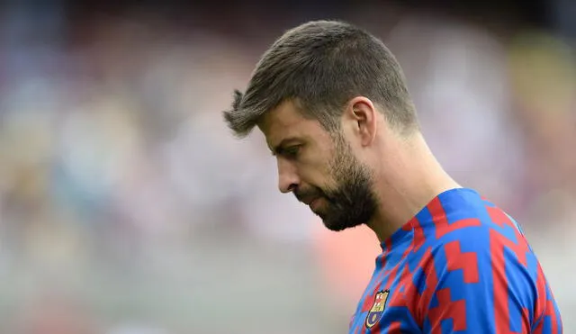 Gerard Piqué ganó 30 títulos con el FC Barcelona. Foto: AFP