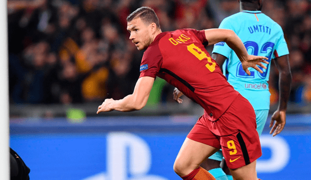 Barcelona vs. Roma: Dzeko venció a Ter Stegen y da esperanza a los italianos [VIDEO]