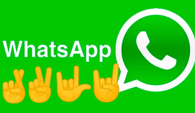 Este tipo de emojis son muy populares en WhatsApp. Foto: Composición La República.