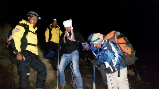Arequipa: Hallan a los seis jóvenes perdidos en el Misti