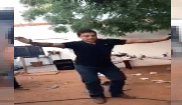 Facebook: padre de familia deslumbra con eufórico baile en el cumpleaños de su hijo [VIDEO]