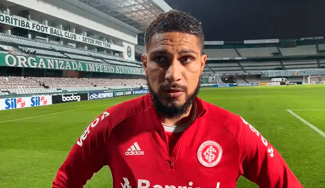 Paolo Guerrero es nominado entre los 10 mejores jugadores del Brasileirao 2020. Foto: Internacional