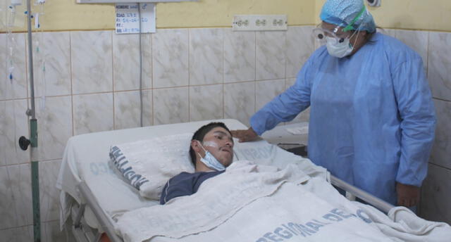 Buscan a familiares de paciente que se encuentra internado en el hospital Regional del Cusco.