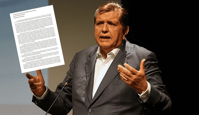 Alan García: revelan la carta de asilo diplomático que envió al presidente de Uruguay