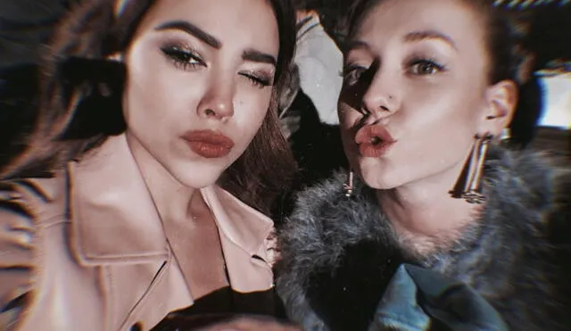 Danna Paola y Ester Expósito se convirtieron grandes amigas tras coincidir en 'Élite'. (Fuente: Instagram)