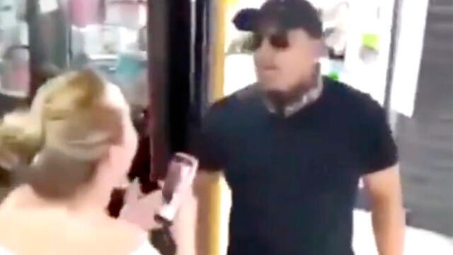 El diputado por el estado Miranda llegó hasta un centro comercial de un estado del país con un arma en mano. Foto: captura de video