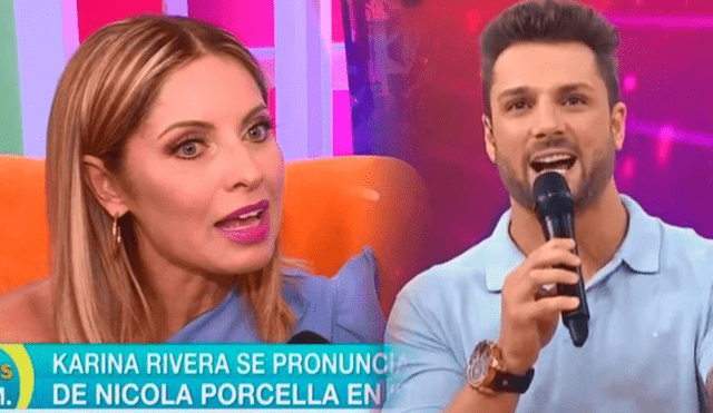 Nicola Porcella: Karina Rivera asegura que el modelo daño su imagen por comentario machista en Todo por amor de Latina