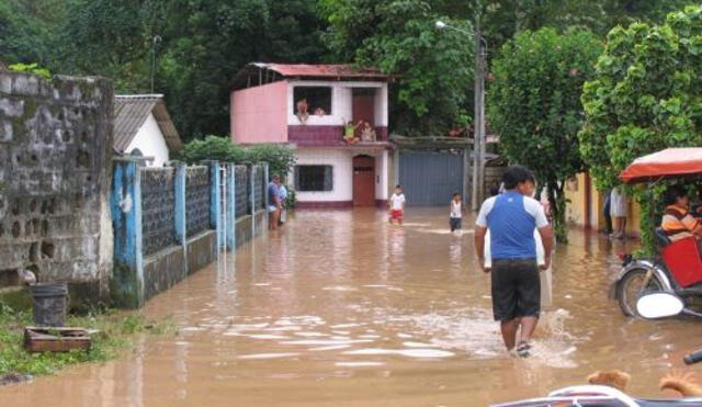 Loreto: río Huallaga está por alcanzar su nivel crítico de desborde por fuertes lluvias