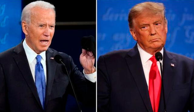Joe Biden afirma que Donald Trump no debería seguir siendo presidente de EE.UU. Foto: AFP