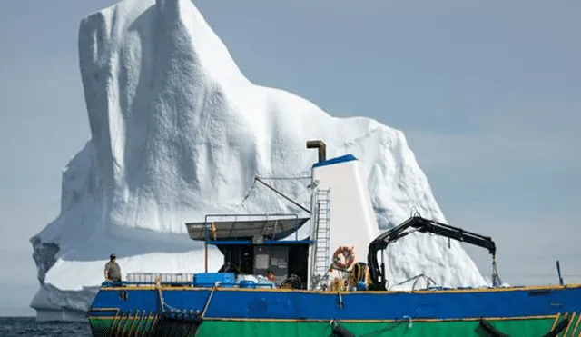 Los glaciares del Polo Norte están en peligro.