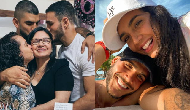Mamá de Mario Irivarren habla sobre la relación de su hijo y Vania Bludau, en entrevista con Estás en todas. Foto: composición Instagram
