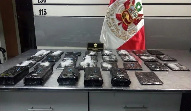 Detienen a peruana en el Jorge Chávez cuando llevaba droga en cajas de "king kong"
