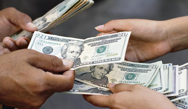 Dólar se recupera y cierra tipo de cambio en S/ 3,262