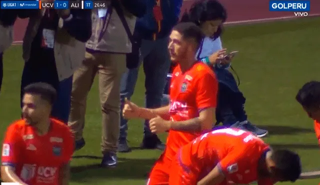 Santiago Silva cabeceó con mucha libertad y marcó el primer gol del Alianza Lima vs. César Vallejo por la fecha 3 del Torneo Clausura 2019 de la Liga 1. | Foto: Gol Perú