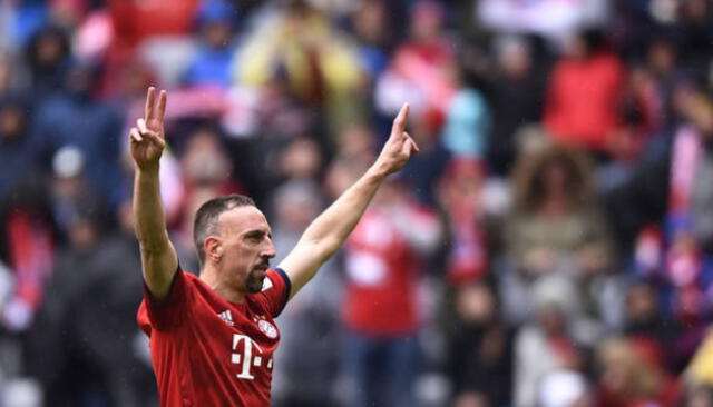 Ribéry dejará Bayern Munich tras 12 años, al finalizar la temporada