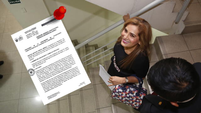Maritza García oficializó denuncia constitucional contra Walter Gutiérrez