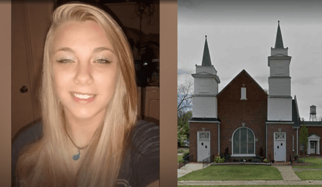 EE. UU.: una joven se saca los ojos frente a una iglesia por dramática razón