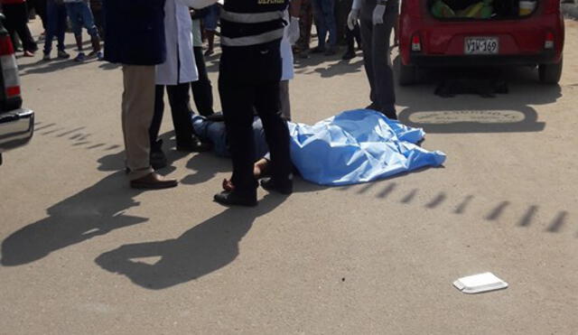 Chincha: asesinan de dos balazos a cambista frente a banco