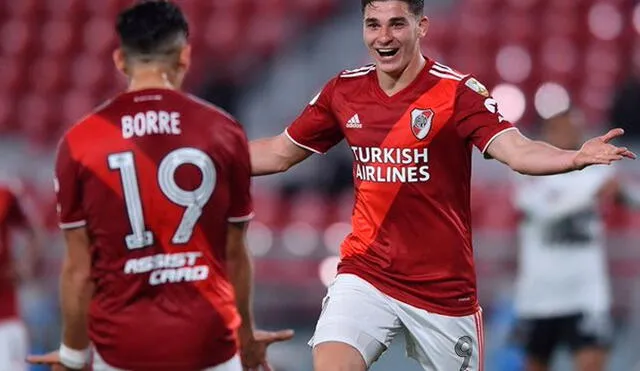 River y Sao Paulo se enfrentan por la Copa Libertadores. Foto: Captura de ESPN 2