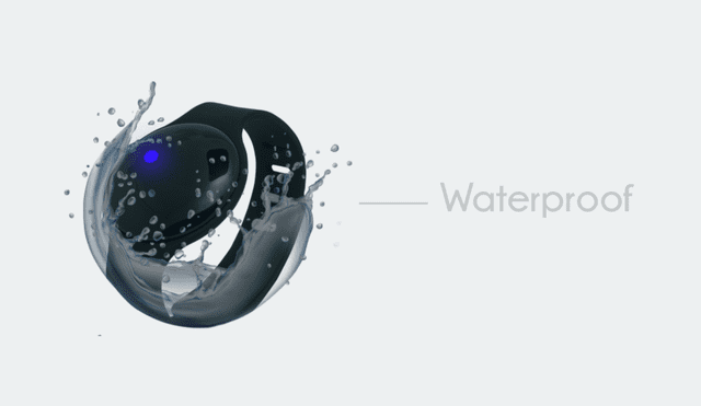 La pulsera es resistente al agua. | Foto: Wardoo