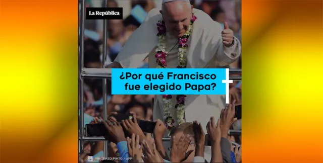 Pensamiento Francisco: ¿Por qué Francisco fue elegido Papa?