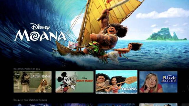 Disney+: se revelan imágenes y detalles de su interfaz