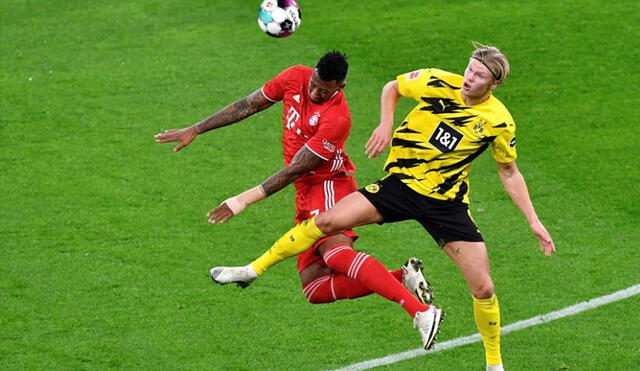 Bayern Múnich vs. Borussia Dortmund se enfrentan en el Signal Iduana Park. Foto: EFE