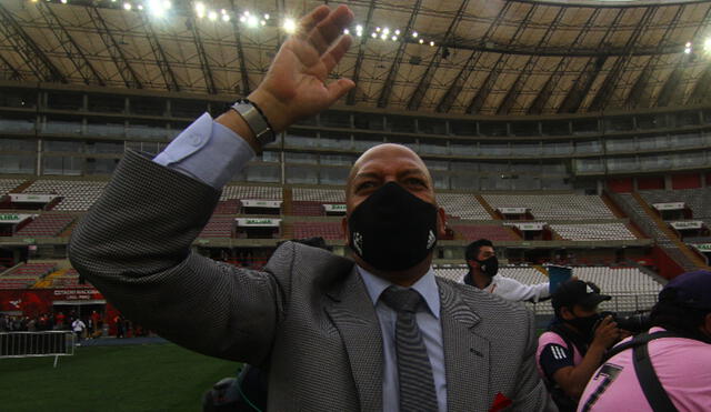 En febrero del 2020, Roberto Mosquera regresó a la dirección técnica de Sporting Cristal después de siete años. Foto: GLR