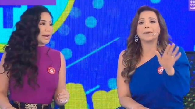 Mónica Cabrejos y Janet Barboza