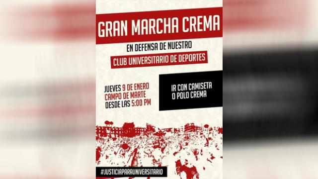 Universitario de Deportes: marcha contra Gremco enfrentó a hinchas y policía