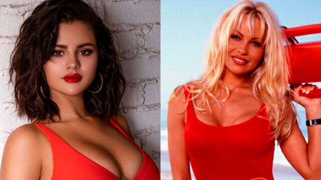 Selena Gomez y su parecido con Pamela Anderson
