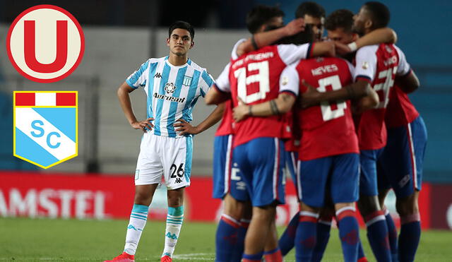 Nacional venció de visita a Racing e igualó una marca que poseían Universitario y Sporting Cristal en Copa Libertadores. Foto: AFP.