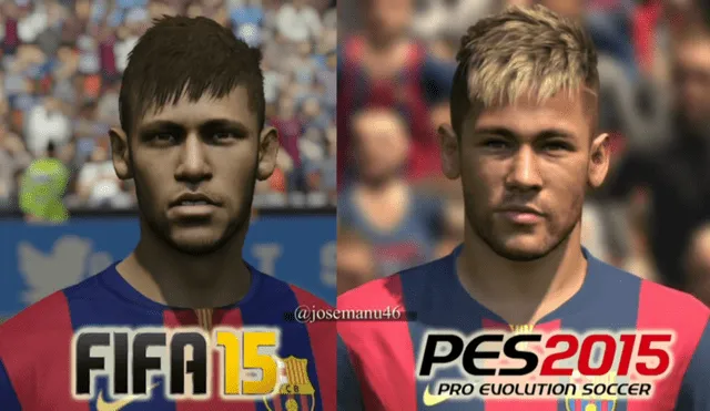 Fifa o Pes: ¿Quién tiene los futbolistas más parecidos a la vida real? [FOTOS Y VIDEO]