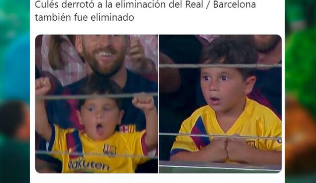 La derrota de Barcelona ante Bilbao generó hilarantes memes. Foto: Redes Sociales