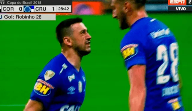 Corinthians vs Cruzeiro: Robinho marcó el 1-0 y sorprendió al 'Timao' [VIDEO]
