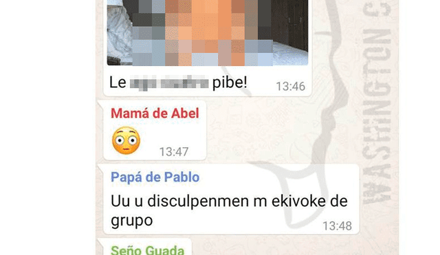 WhatsApp: usuario envía por error foto "hot" a chat de madres del colegio