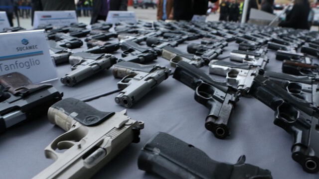 Sucamec atenderá en horario especial para regularizar licencias de armas