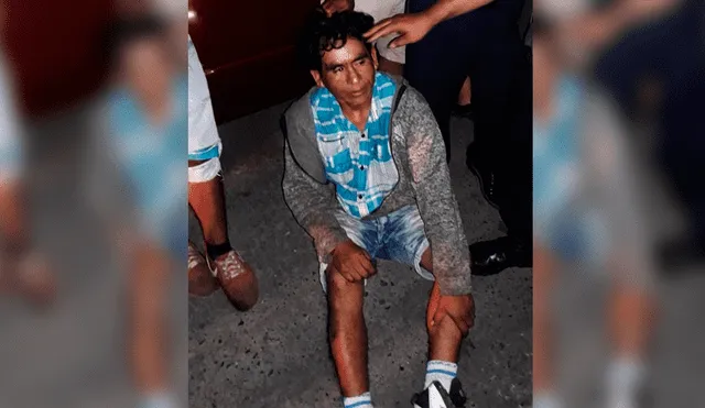 Trujillo: vecinos detienen y dan golpiza a sujeto acusado de robo